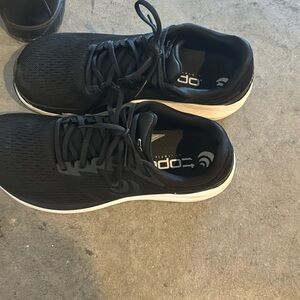 Women’s black running shoes. Size 9.5